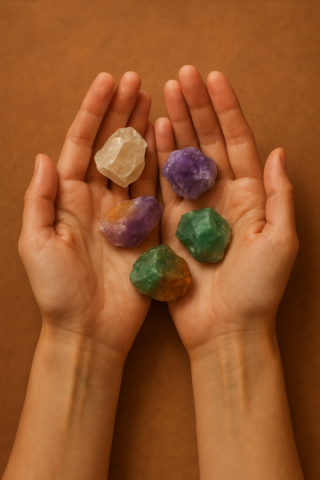 Embracing Imperfection: Finding Power in Naturally Shaped Crystals