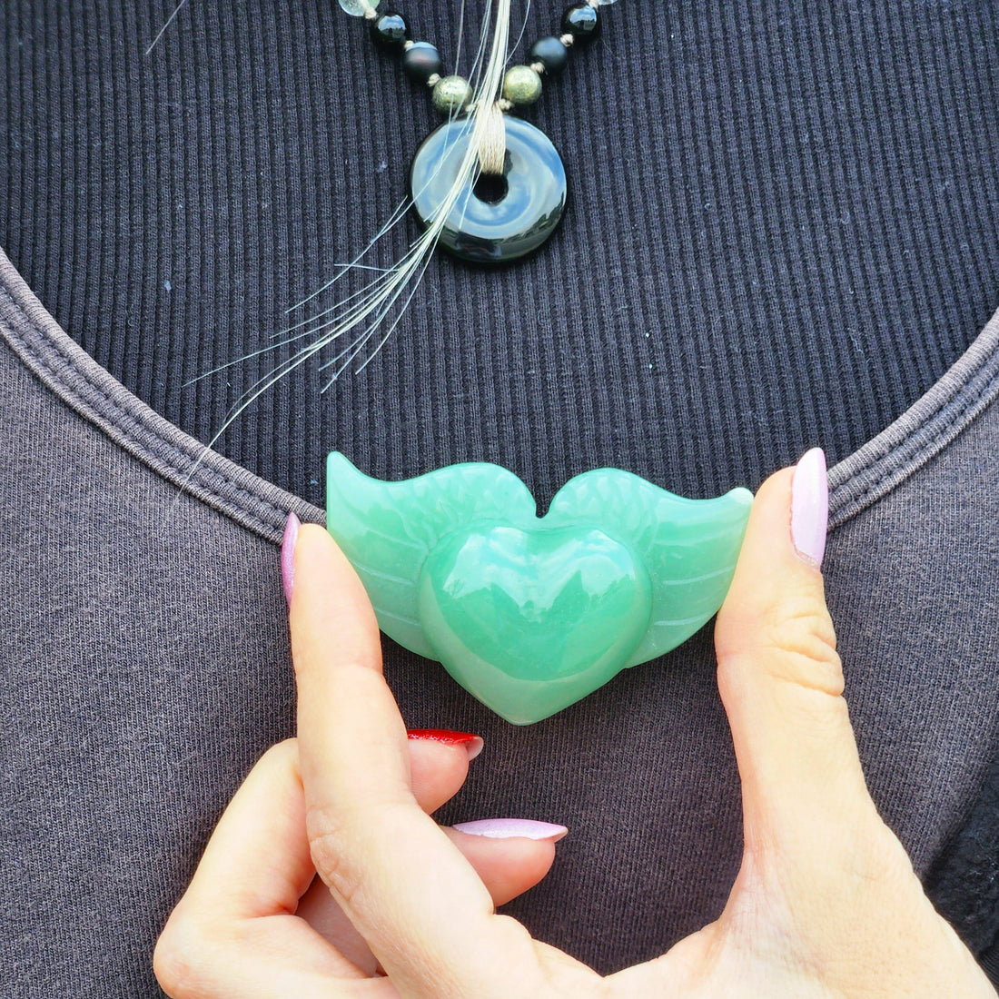 Aventurine Heart Opener Crystal