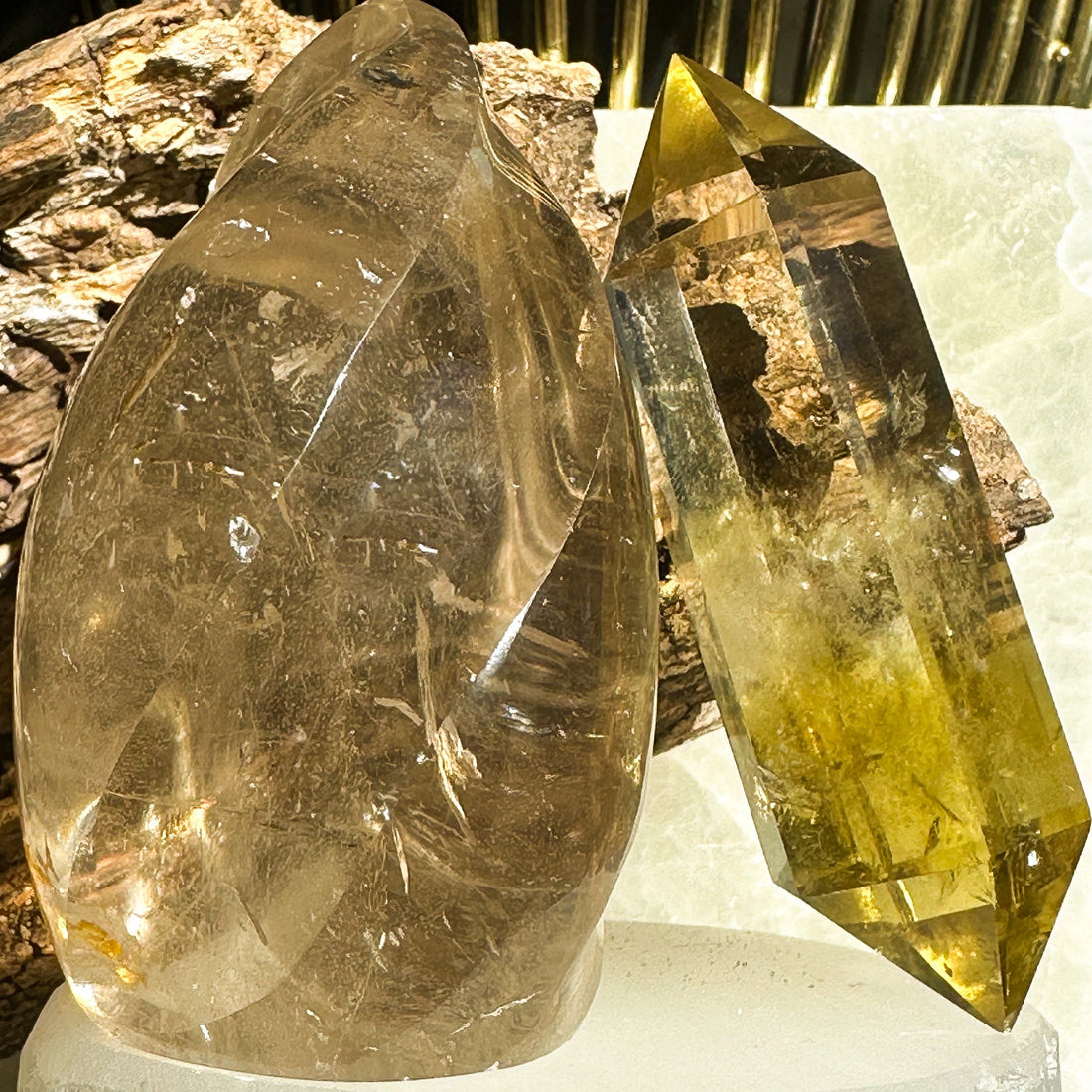 Smoky Quartz Flame