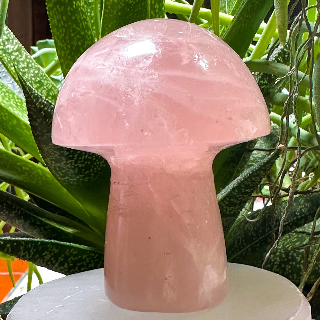 Rose Quartz Mushroom