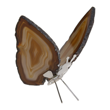 Agate Butterfly Figurine