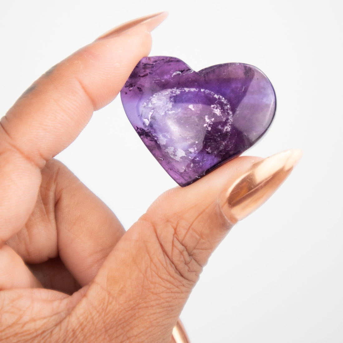 Amethyst Heart