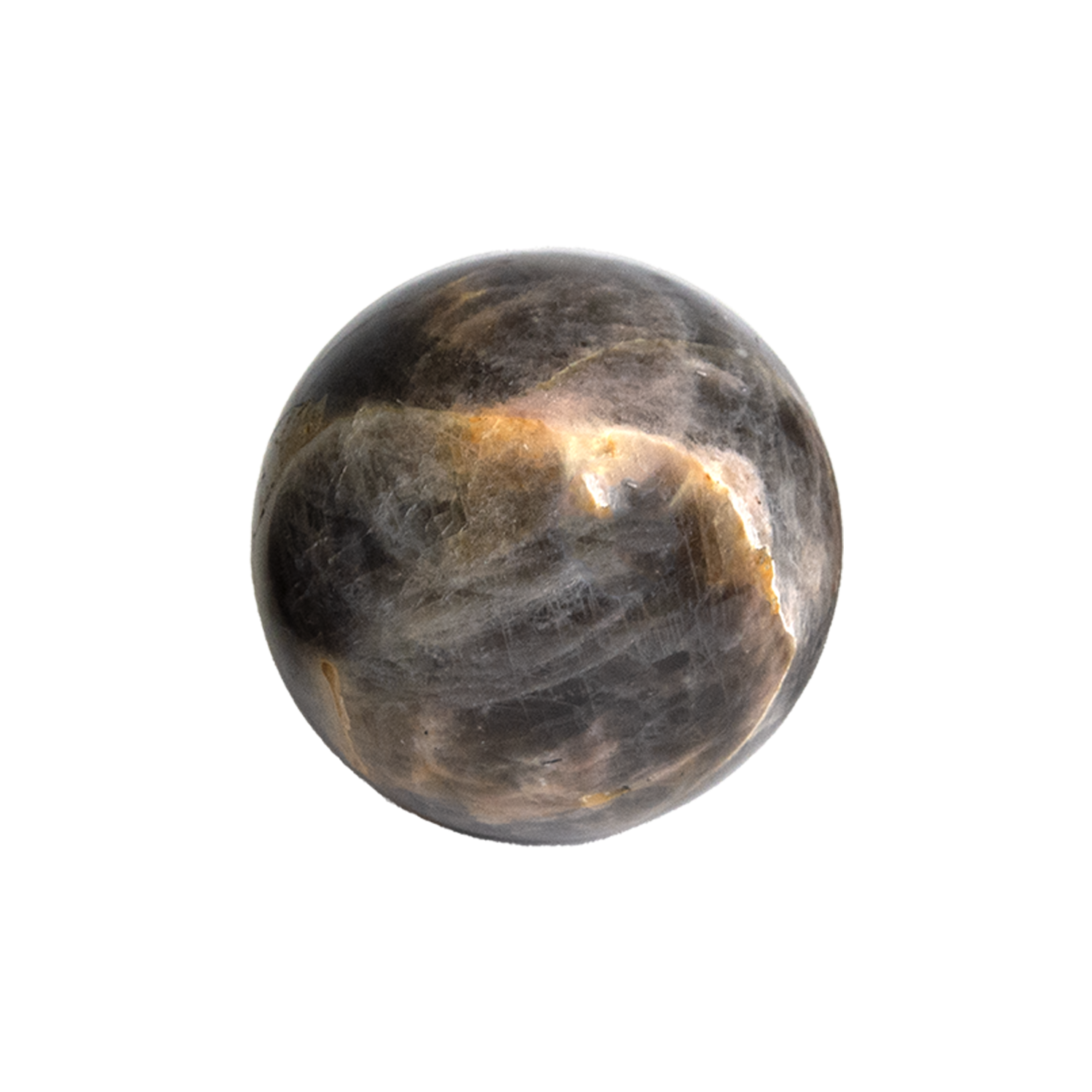 Black Moonstone Sphere
