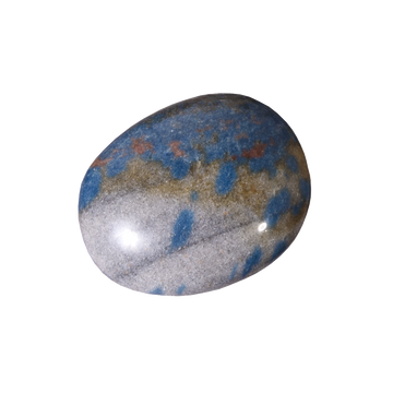 Blue Manganese in Quartz Touchstone