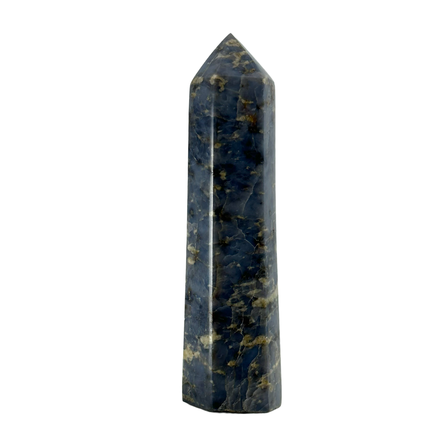 Tucson Find Blue Quartz Point