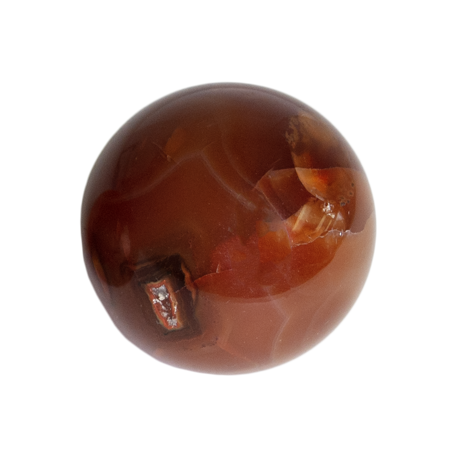 Carnelian Agate Sphere