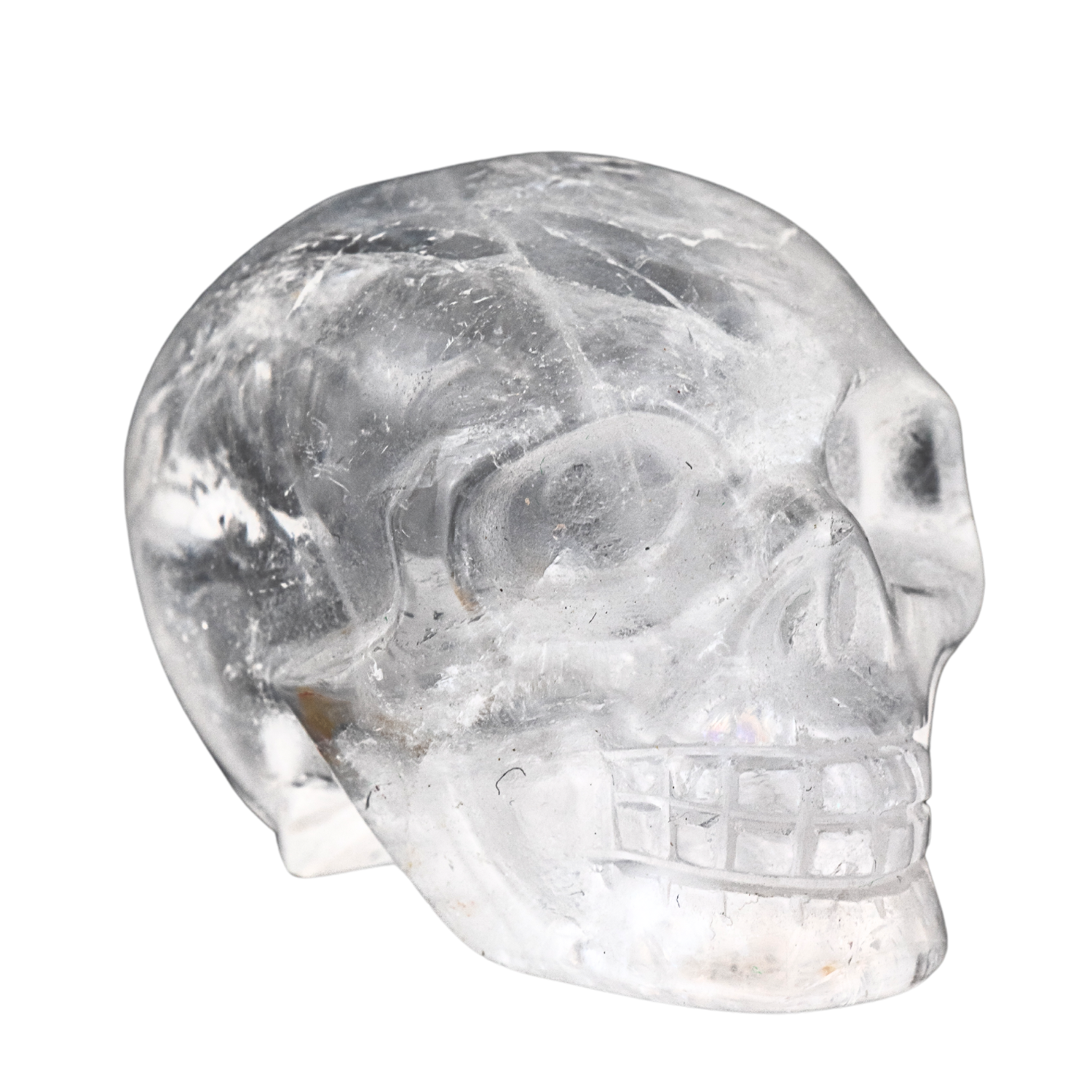 Clear Quartz Skull