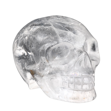 Clear Quartz Skull
