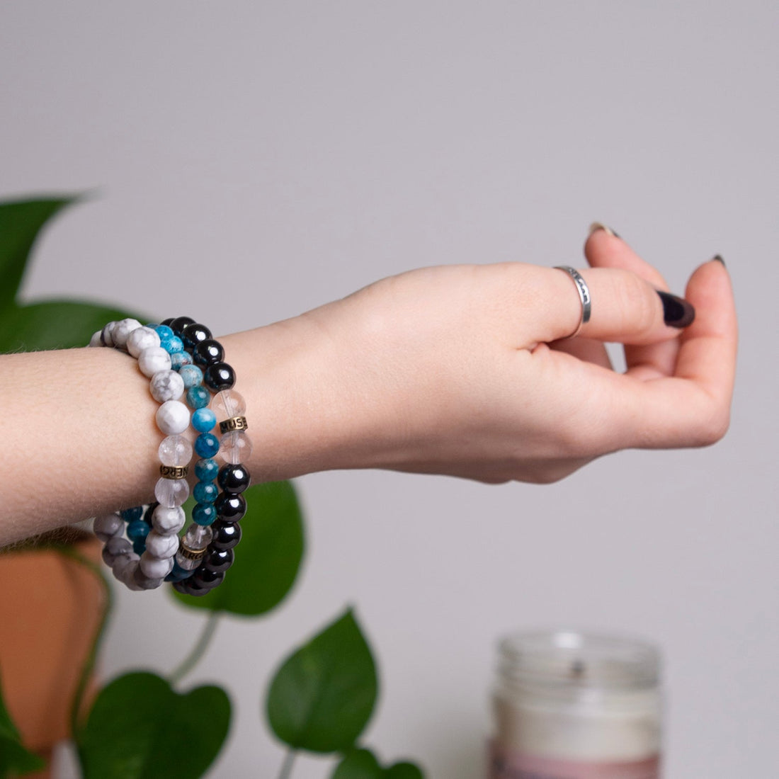 Don't Worry, Be Happy Bracelet Bundle