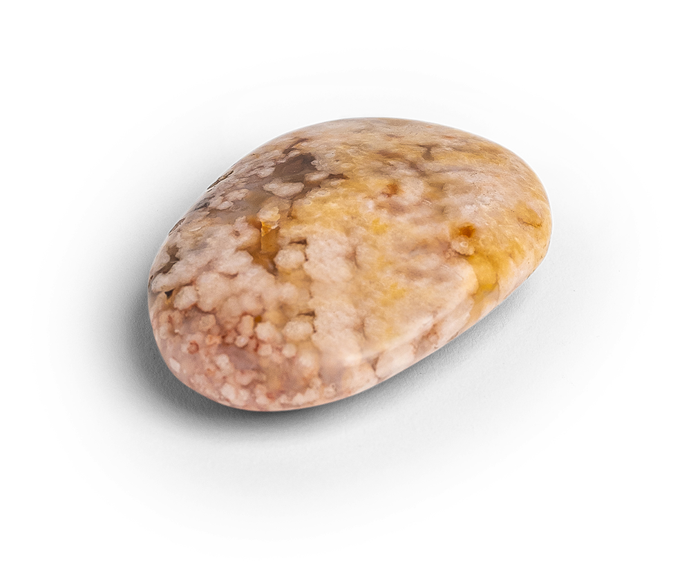 Flower Agate Touchstone