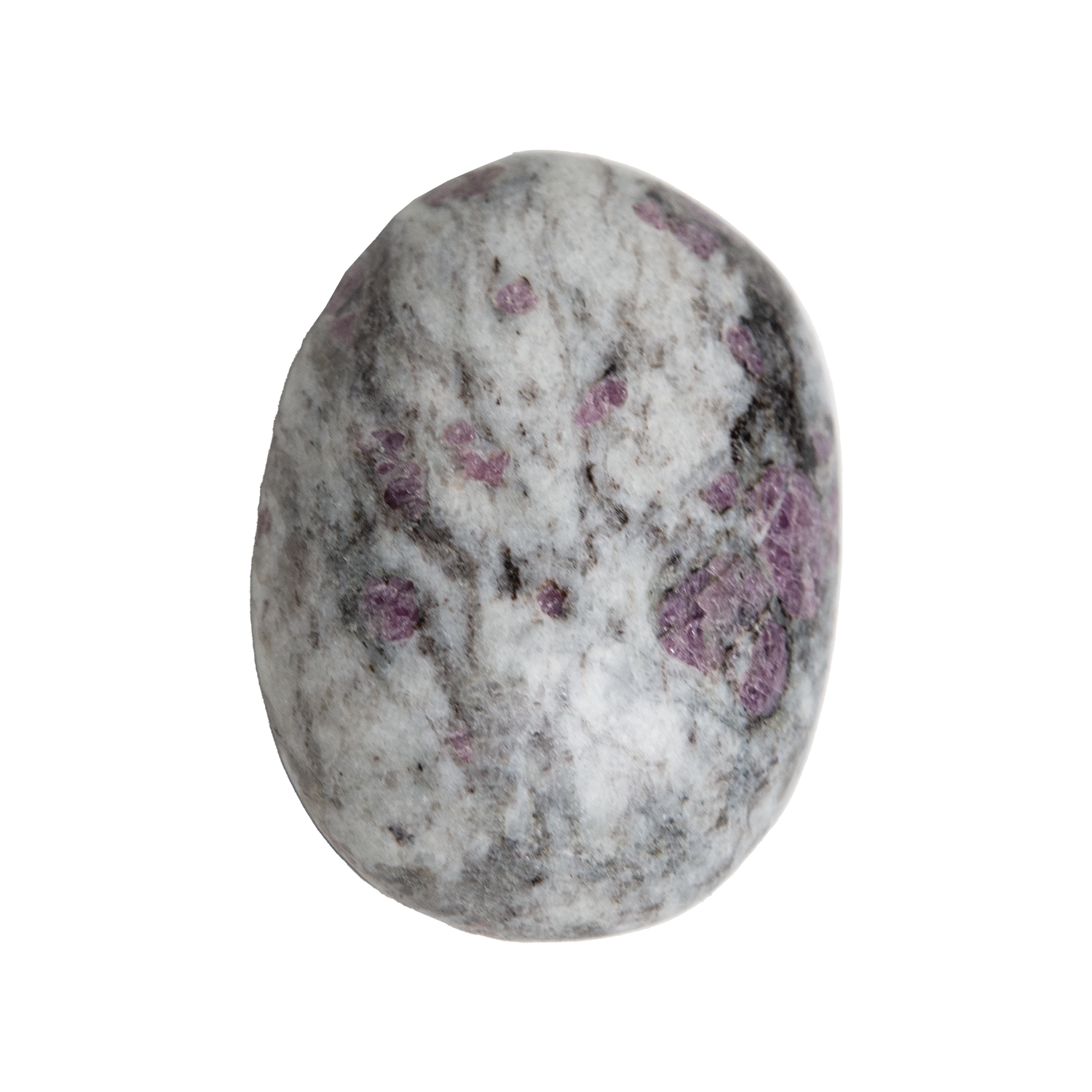 Garnet in Astrophyllite Touchstone