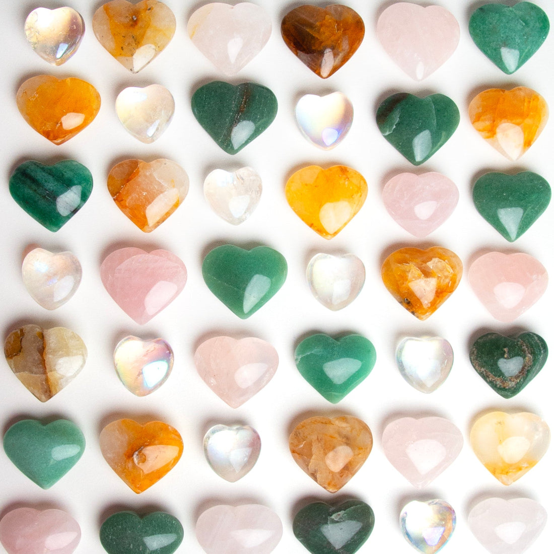 Angel Aura Quartz Heart