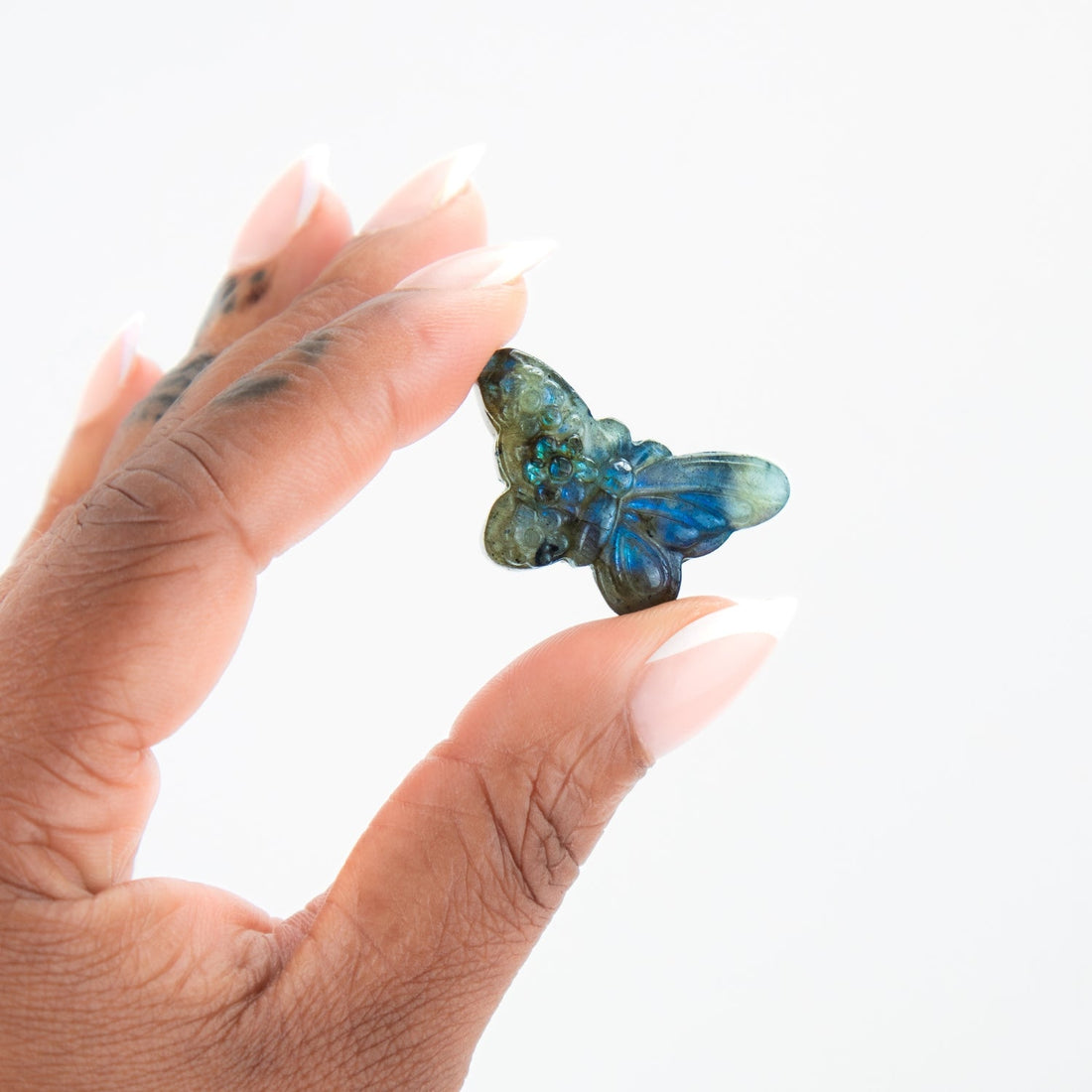 Labradorite Butterfly Crystal
