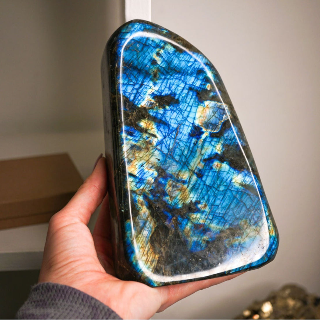 OOAK Tucson Find Labradorite Freeform Crystal