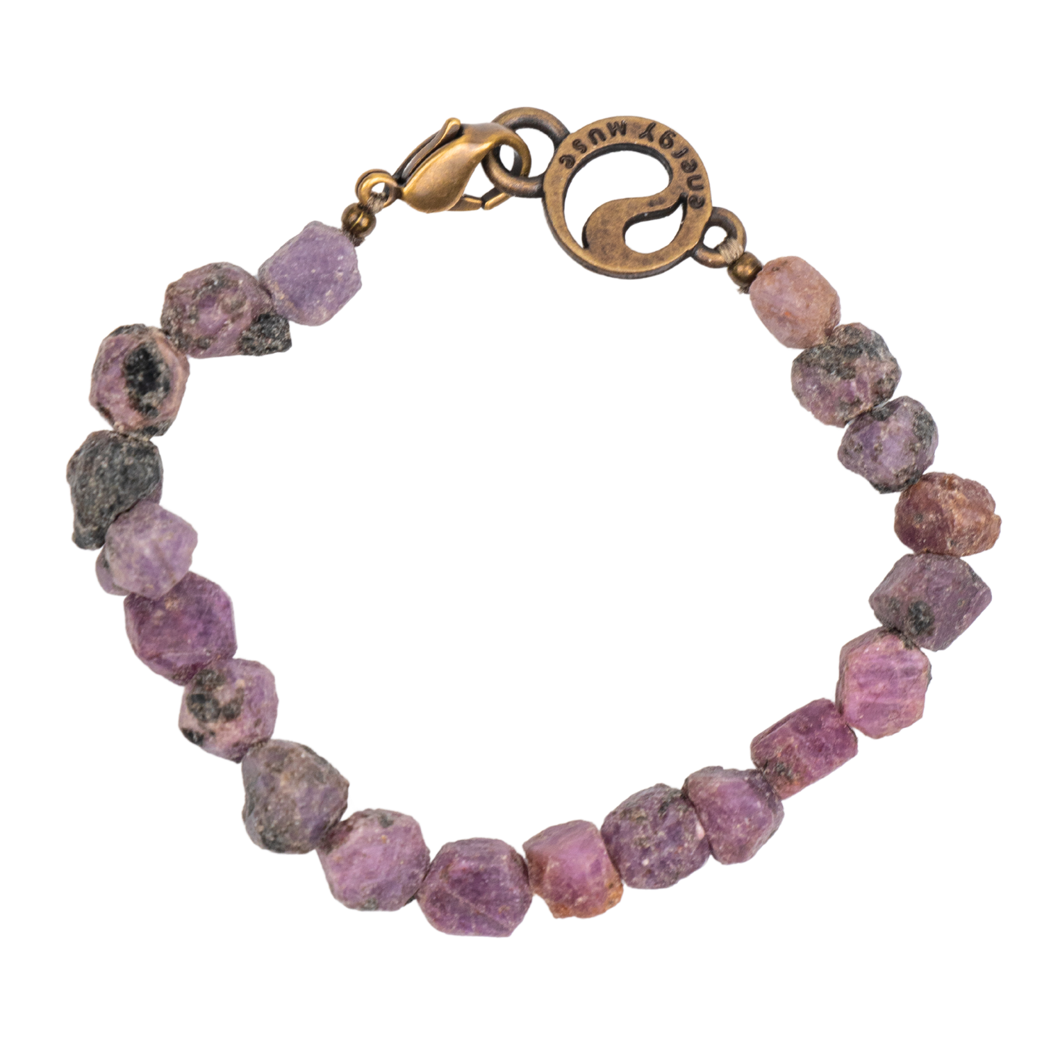 Raw Ruby Bracelet