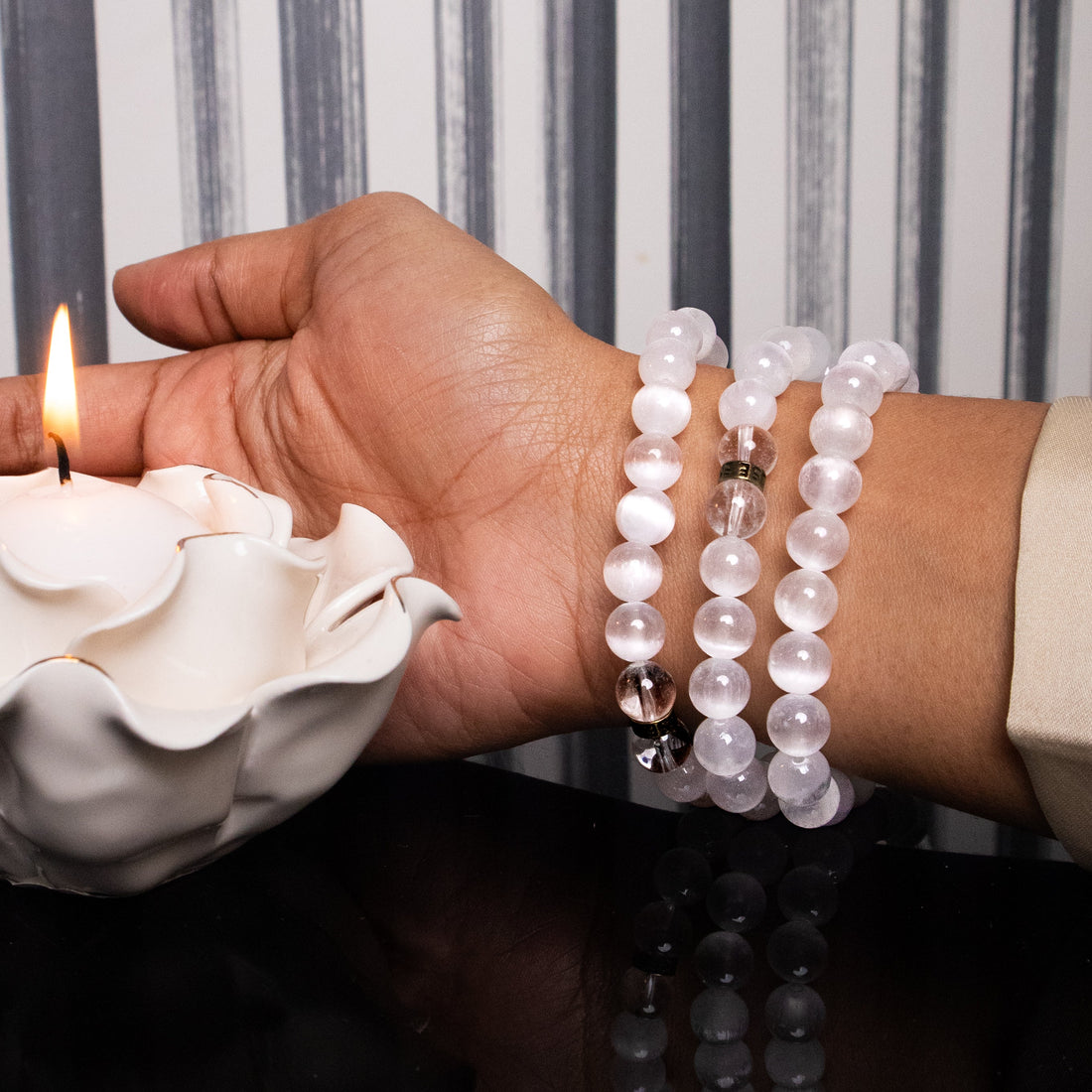 Selenite Bracelet