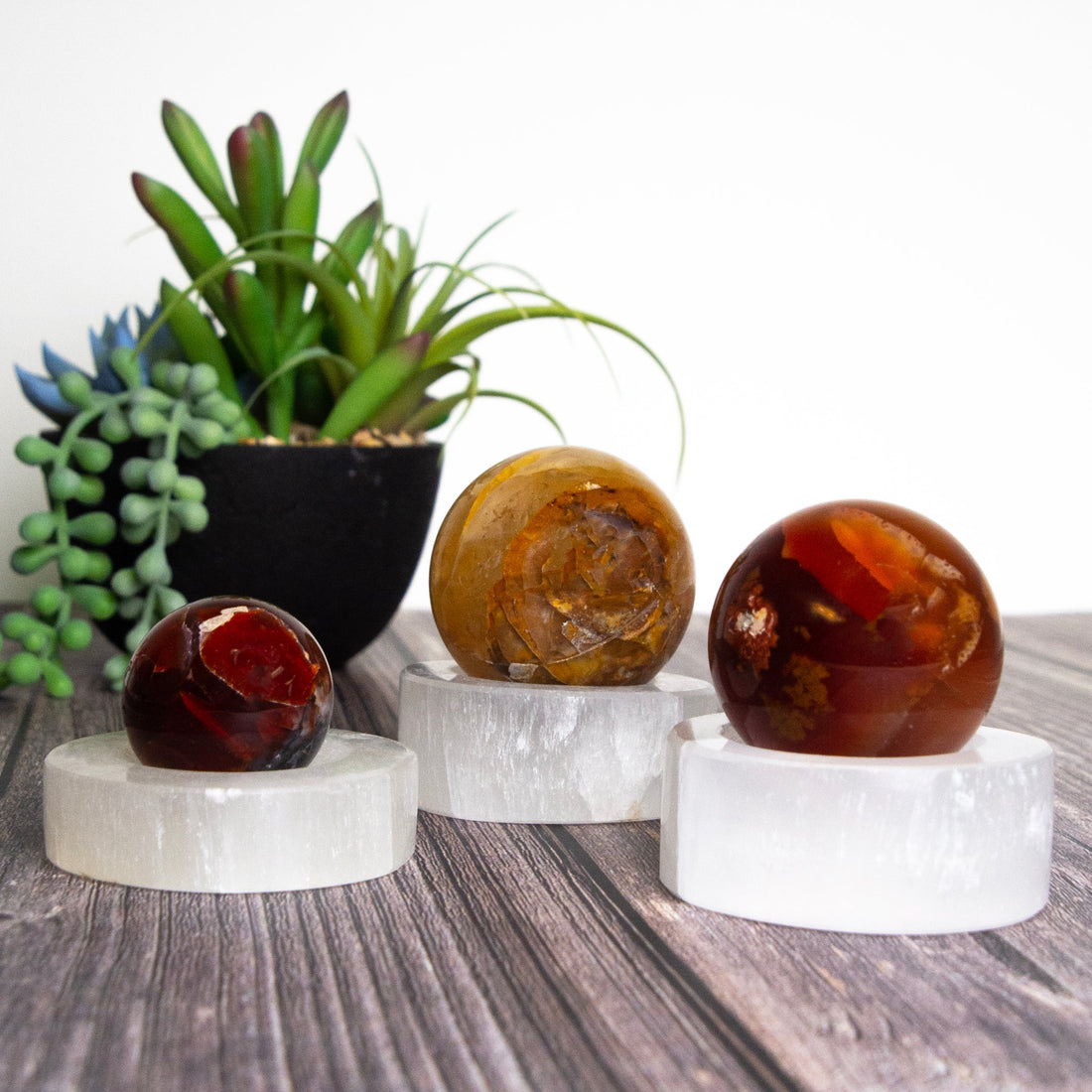 Carnelian Agate Sphere