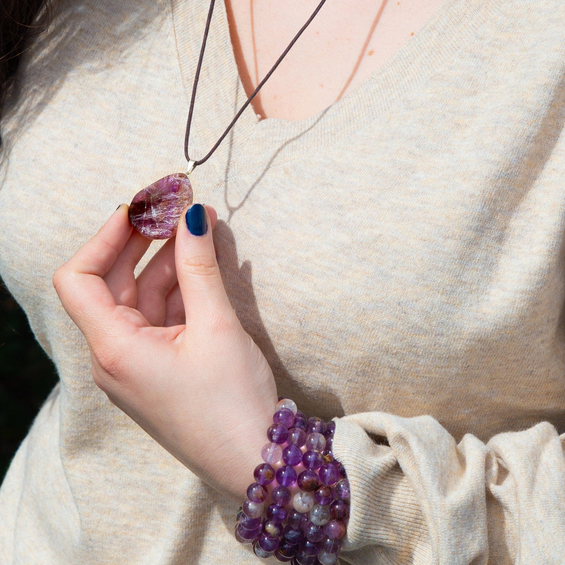 Super Seven Pendant Necklace