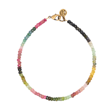 Watermelon Tourmaline Bracelet